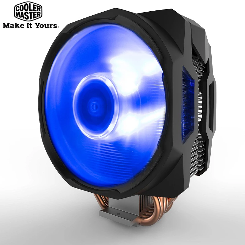 

Cooler Master T611P 6 heatpipe CPU Cooler for intel 2011 1156 AMD AM4 Quiet 12cm LED 4pin PWM fan PC CPU cooling radiator fan
