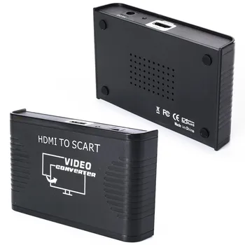 

TenYua HD 1080P HDMI to Scart Audio Video Converter HDMI Input Scart Output Composite Video Signal Stereo HDMI Audio Spliter