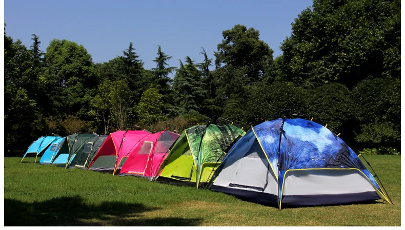 GRNTAMN двухслойная палатка для кемпинга, беседка для улицы на 3-4 человека, автоматические палатки для зимы, 4 сезона, семейные вечерние туристические палатки для рыбалки