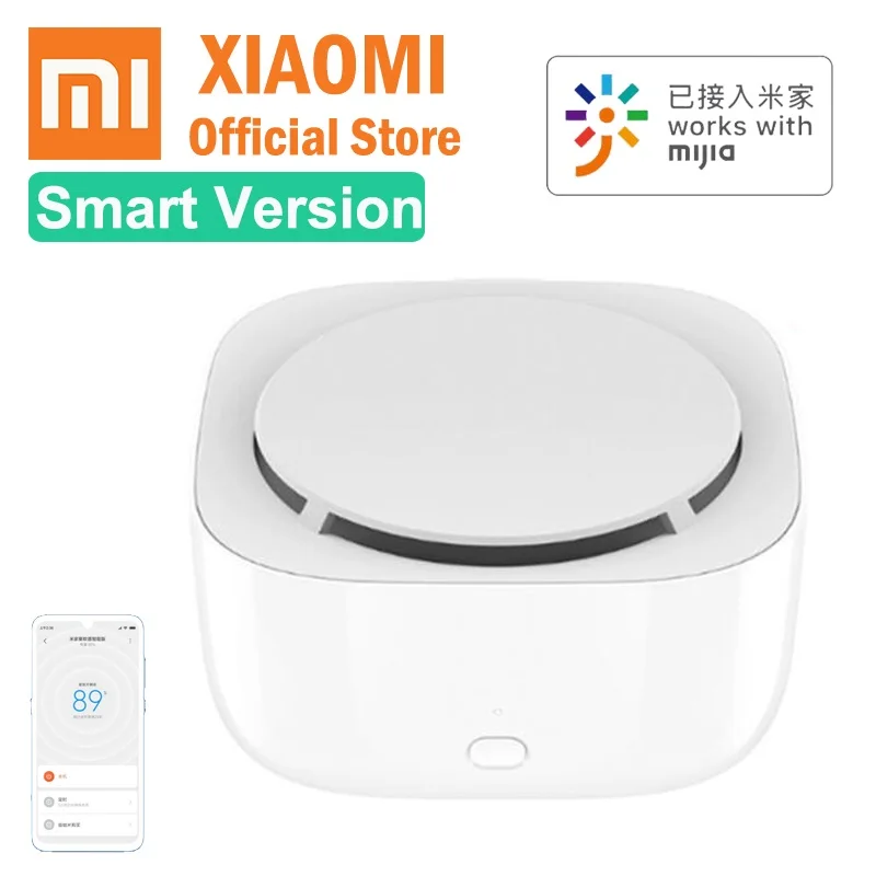 

2019 New Xiaomi Mijia Mosquito Repellent Killer Smart Version Phone timer switch with LED light use 90 days Work With mihome APP