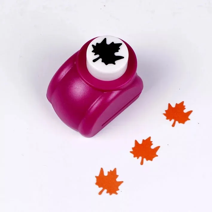 free shipping 5/8" paper Maple leaves cutter 15mm shapes craft punch