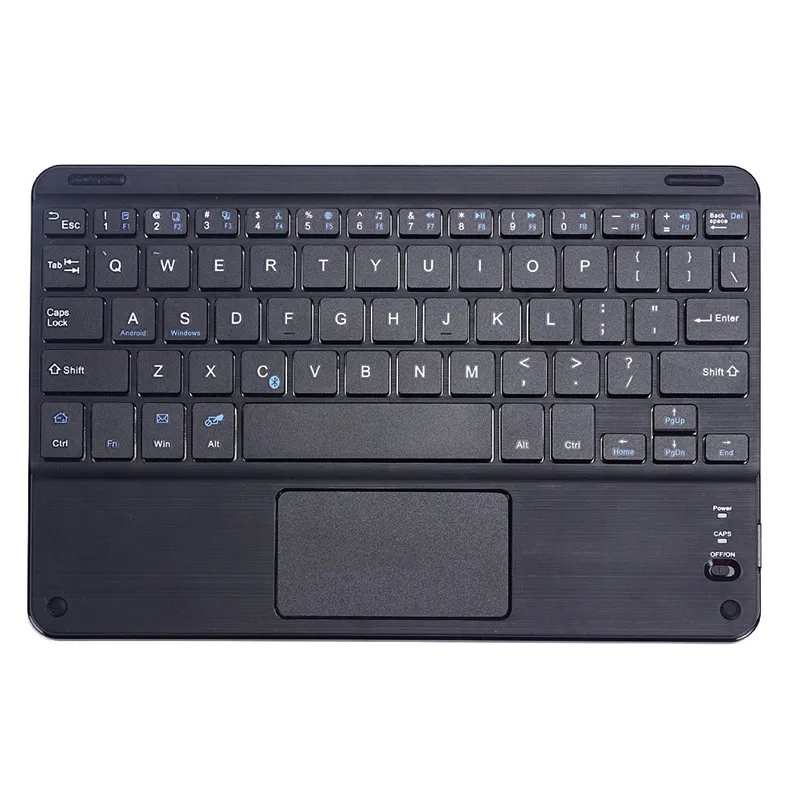  Reliable Wireless Bluetooth Keyboard w/ Touchpad For All 7-10 inch Android Windows Tablet Touchpad function 