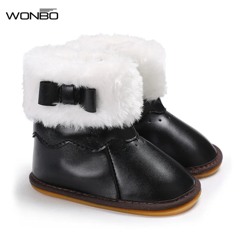 Baby Shoes Infant Toddler Newborn Girls Winter Boots Crib First Walkers