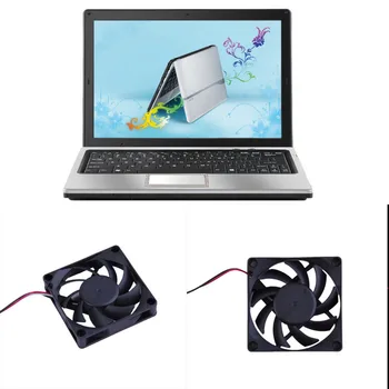 

12V 7CM Computer Case Cooling Fan 3pin PC CPU Cooling Cooler Fan Black Heat Sink Small Cooling Fan PC