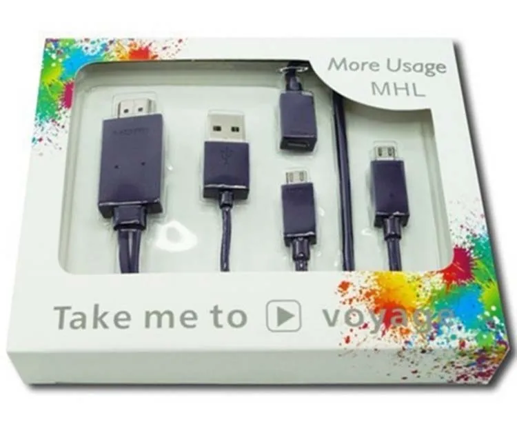 Универсальный Micro USB Mhl для HDMI Кабель HDTV Адаптер Для Samsung S2 S3 S4 S5 HTC LG SONY huawei mi 2 1080 P |