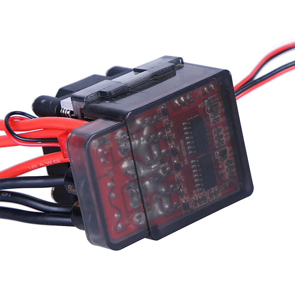 Двойной способ 320A ESC щетка контроллер скорости двигателя с вентилятором для модели RC автомобиля лодки