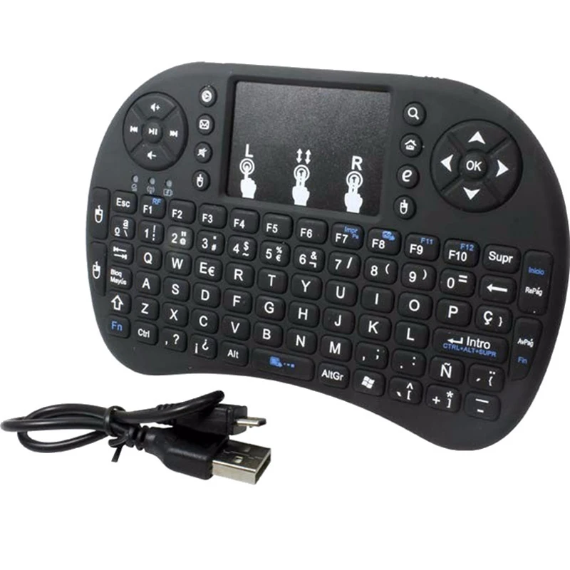 Беспроводная мини клавиатура i8 2 4 ГГц для Android TV Box Smart PC Xbox PS3/PS4 Воздушная мышь с