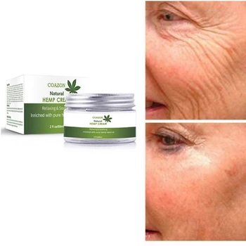 

Hemp Oil Cream Anti-aging Wrinkle To Fishtail Fine Lines Moisturizing Hydrating Nourishing Skin Care 60 ML