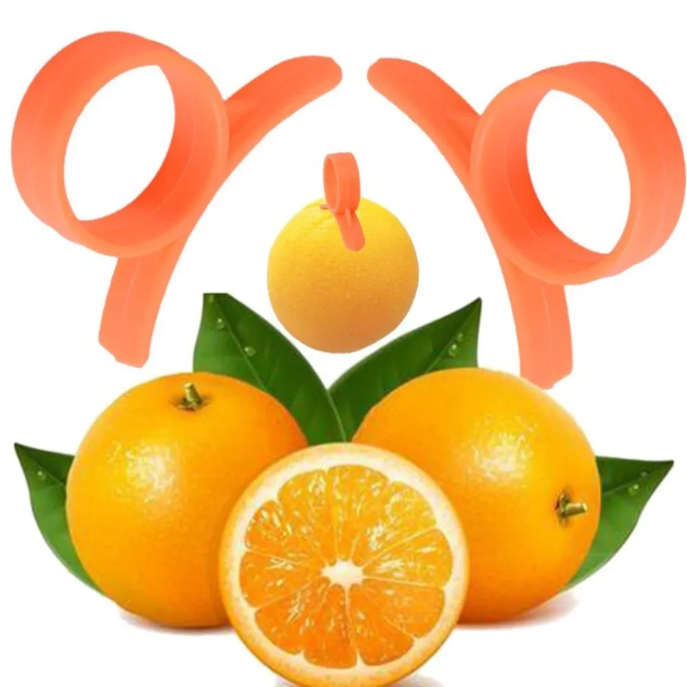 

Practical Orange Peeler Convenient Lemon Fruit Slicer Ring Type Clever Open Orange Device Novel Kitchen Tool
