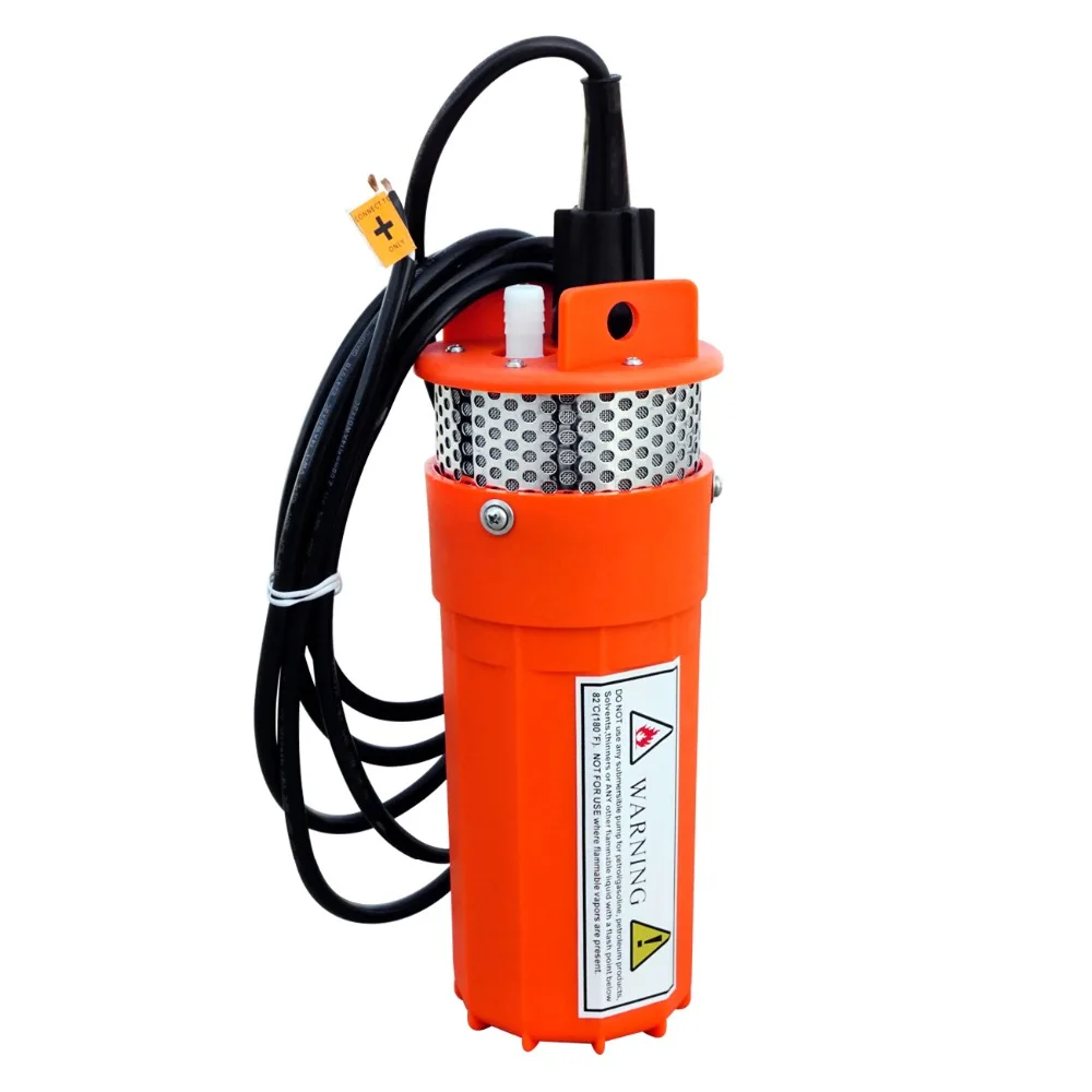 

DC 24V Submersible Deep Well Water Pump For Solar Power Pool Fountain Water