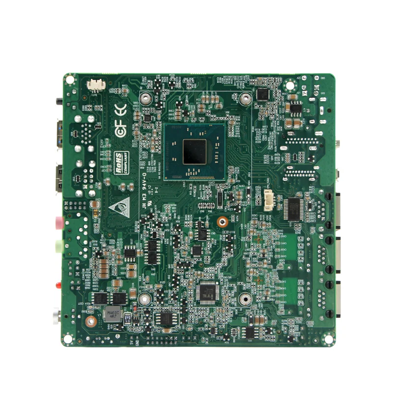 Материнская плата без вентилятора с процессором J1800 Dual LAN NANO ITX 120*120 мм|Мини ПК| |