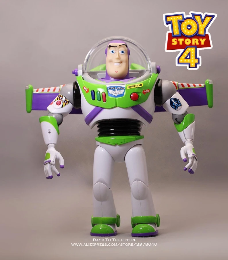 Disney Toy Story 4 Базз Лайтер говорящая фигурка 30 см ПВХ Фигурки мини куклы детские игрушки модель для детей подарок