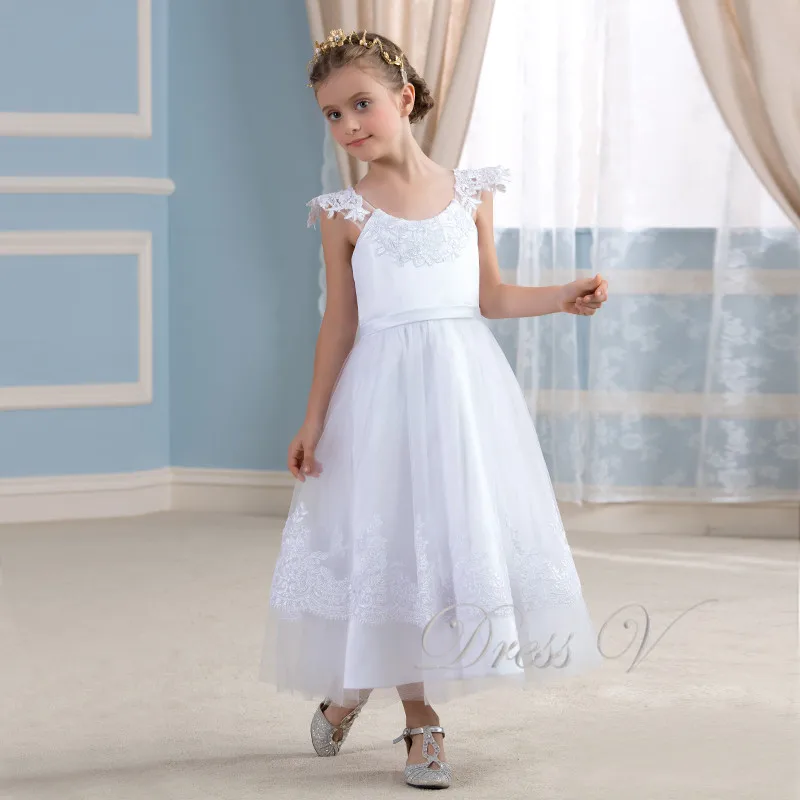 cute white dresses for kids
