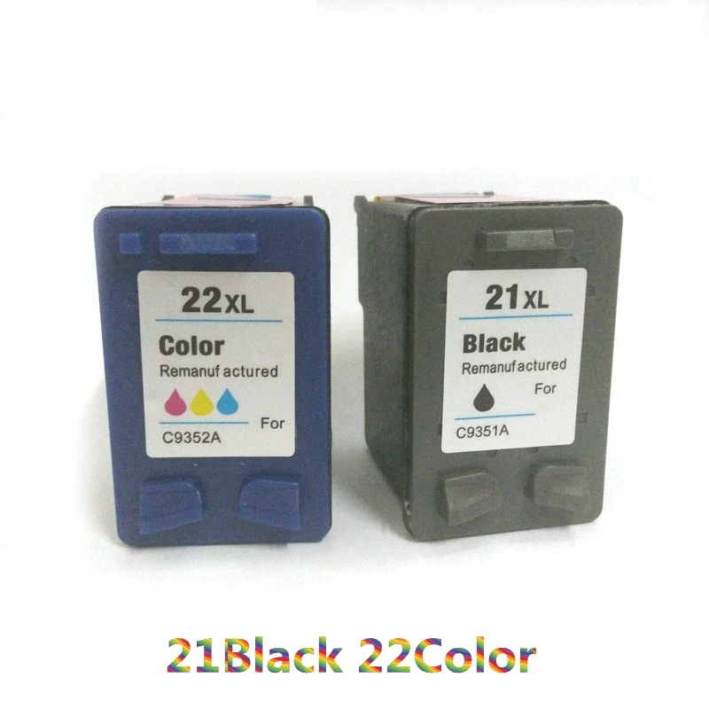 Vilaxh For hp 21 22 compatible ink cartridge for hp Deskjet D1320 D1455 F2100 F2180 F2280 1