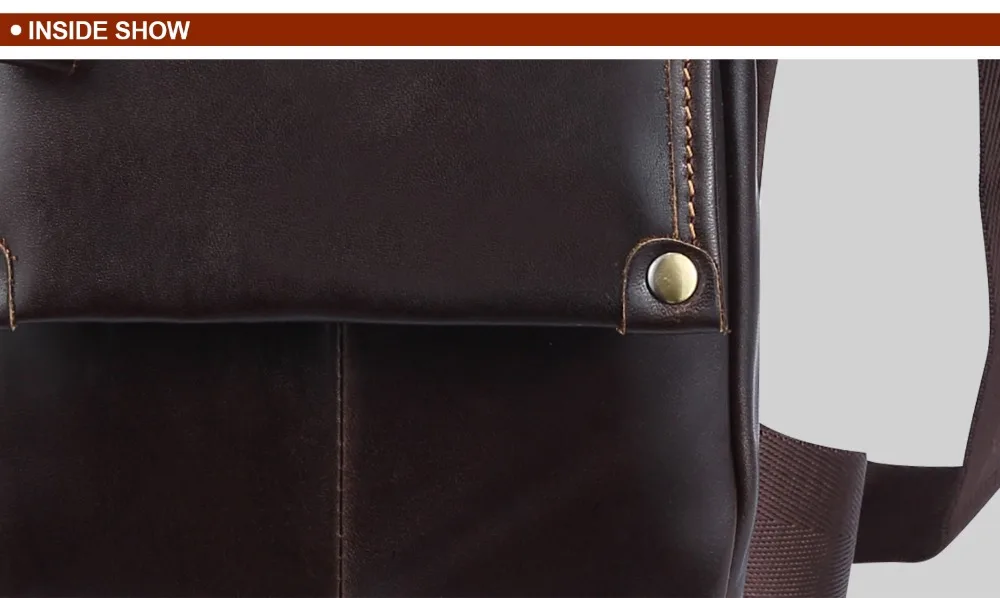 Дизайнерская мужская сумка из натуральной кожи, модная сумка для путешествий, сумка для телефона, мужская кожаная сумка-мессенджер, брендовая сумка