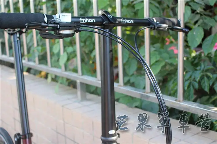 Perfect Fnhon CR-MO Steel Folding Bike 16" Minivelo Mini velo Bike Urban Commuter Bicycle overall bike V Brake 9 Speed 17 Perfect Fnhon CR-MO Steel Folding Bike 16" Minivelo Mini velo Bike Urban Commuter Bicycle overall bike V Brake 9 Speed 17