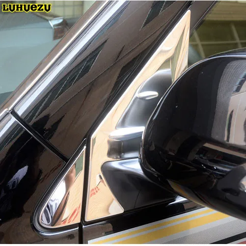 

Luhuezu Rear-View Window triangle Trim Cover For Toyota Land Cruiser 200 LC200 Prado LC150 Accessories 2010-2017