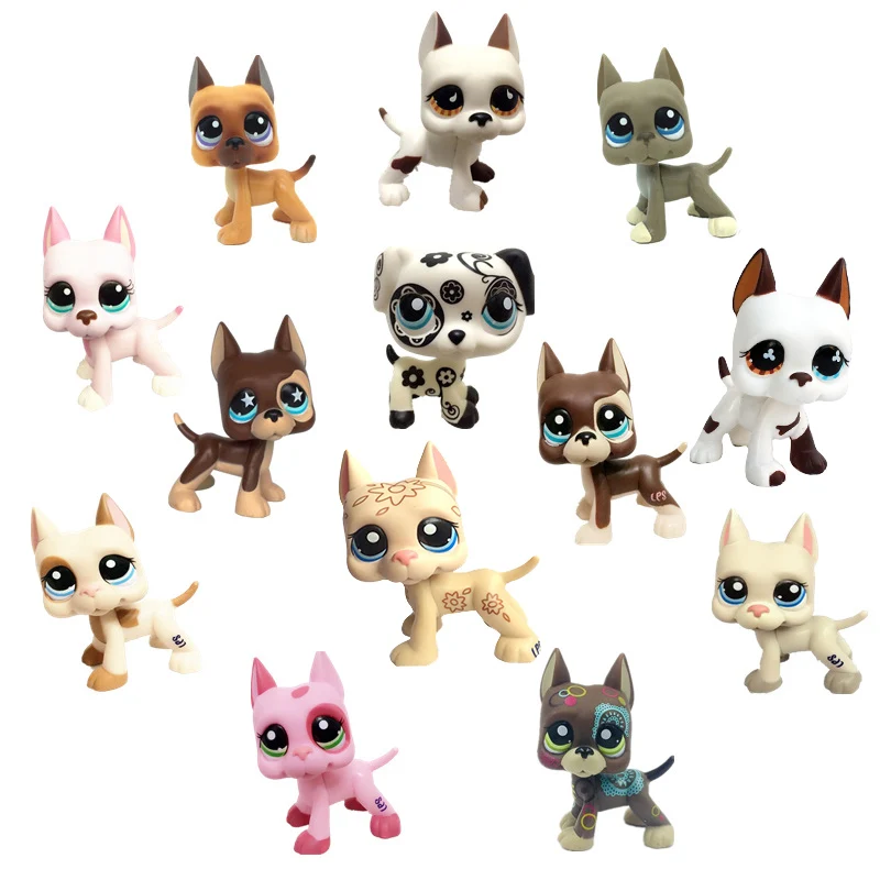 lps pink glitter cat