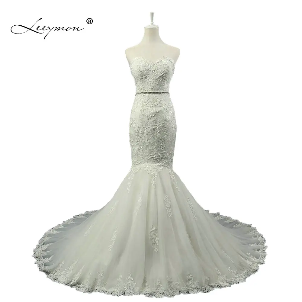 Buy Leeymon Sexy Sweetheart Plus Size Mermaid Wedding