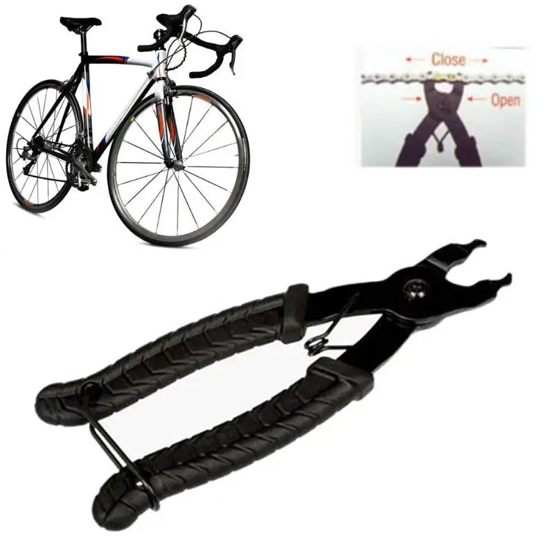 

Bicycle Open Close Chain Magic Buckle Removal Tool Master Link Pliers Cycling Chain Cutter Repair Tool Bike Accessories