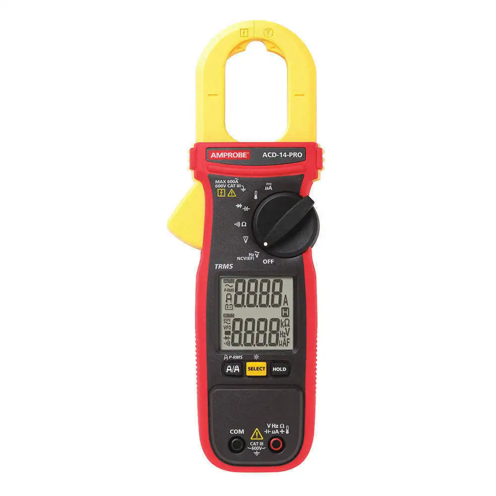Amprobe ACD 14 PRO Dual Display 600A TRMS Clamp Meter Clamp Meters 
