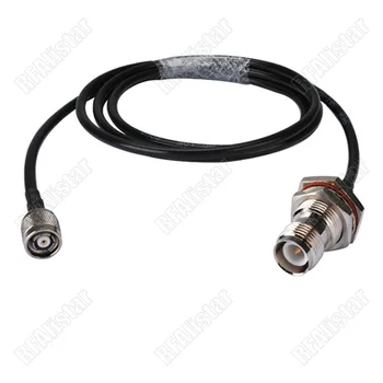 

RP-TNC Female Bulkhead to RP-TNC Male Plug RG58 Extension Adapter Antenna Coaxial Cable Audio WIFI Wlan 30cm/50cm/80cm/1M/2M/3M