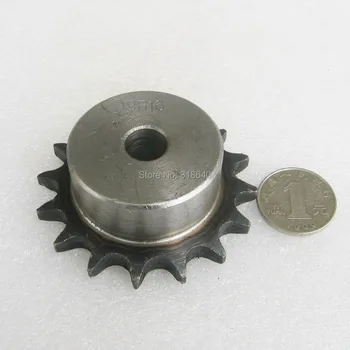 

08B 16T 16Teeth Pitch 12.7mm 1/2" Bore not larger than 14.3mm Industry Transmission Driving Single Sprockets mechanical parts