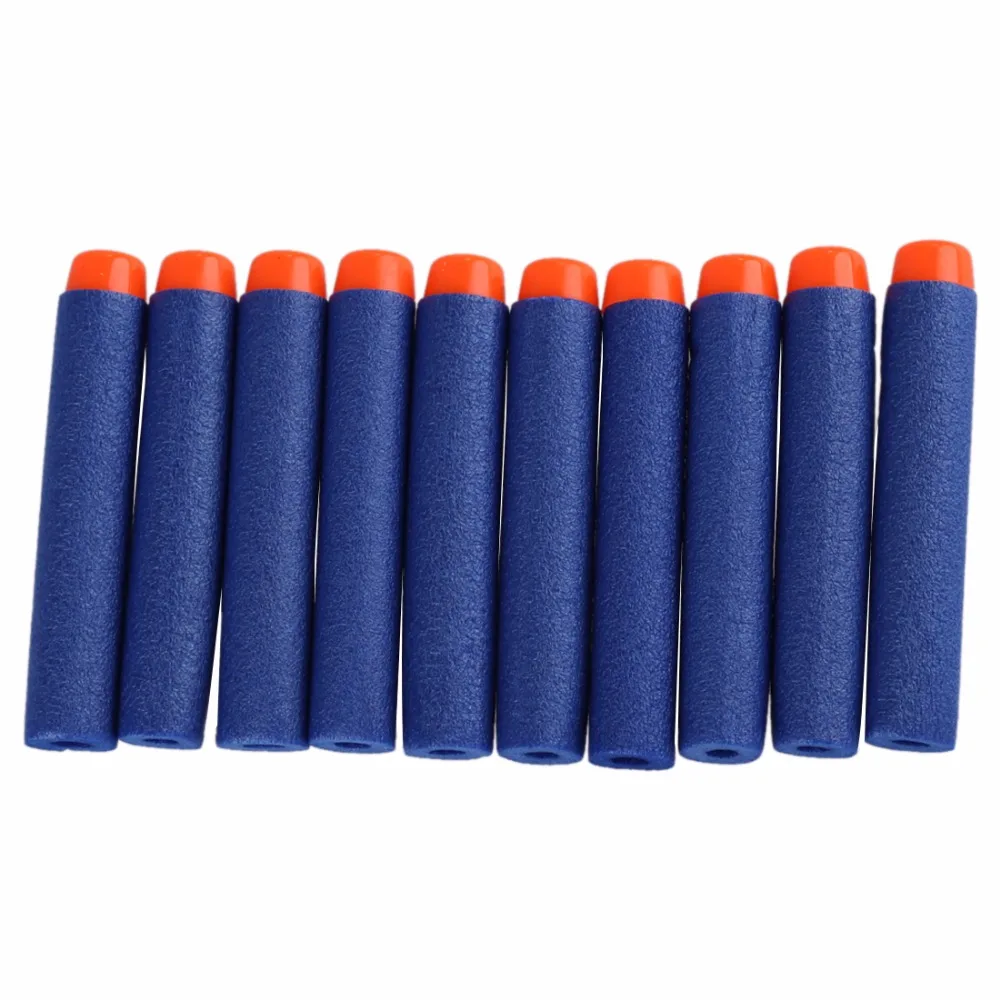 100PCS Foam Soft Bullets Hollow Head Toy Gun Darts for Nerf Refill Darts 7.2cm Universal Blasters for N-strike Elite Series 100PCS Foam Soft Bullets Hollow Head Toy Gun Darts for Nerf Refill Darts 7.2cm Universal Blasters for N-strike Elite Series