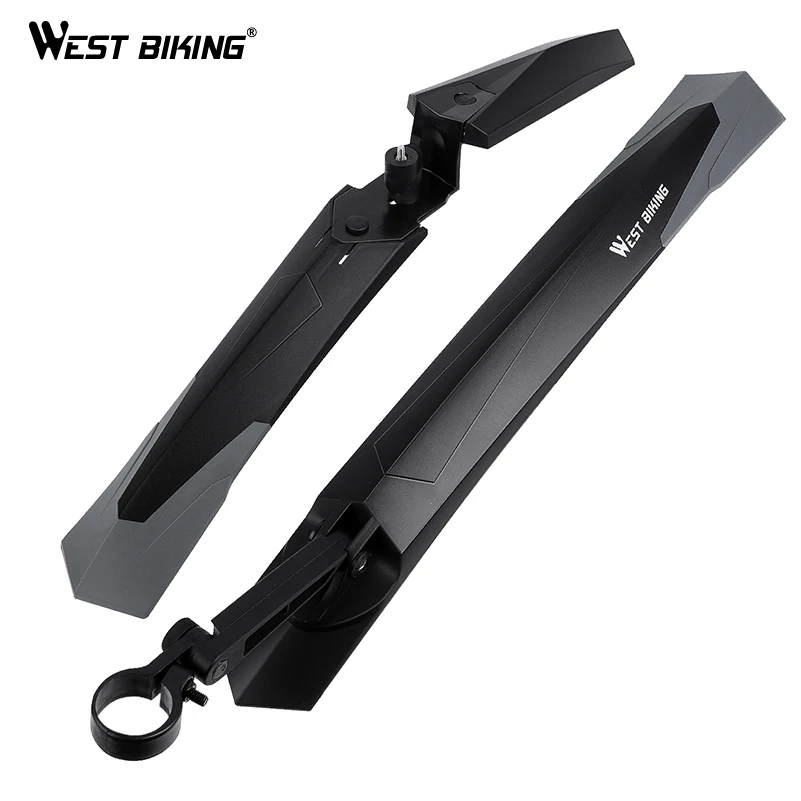 

WEST BIKING MTB Bike Fenders For Bicycle Front Mudguard Cycling Mountain Mud Guards Sets Quick Release Rear Fender Bike Parts