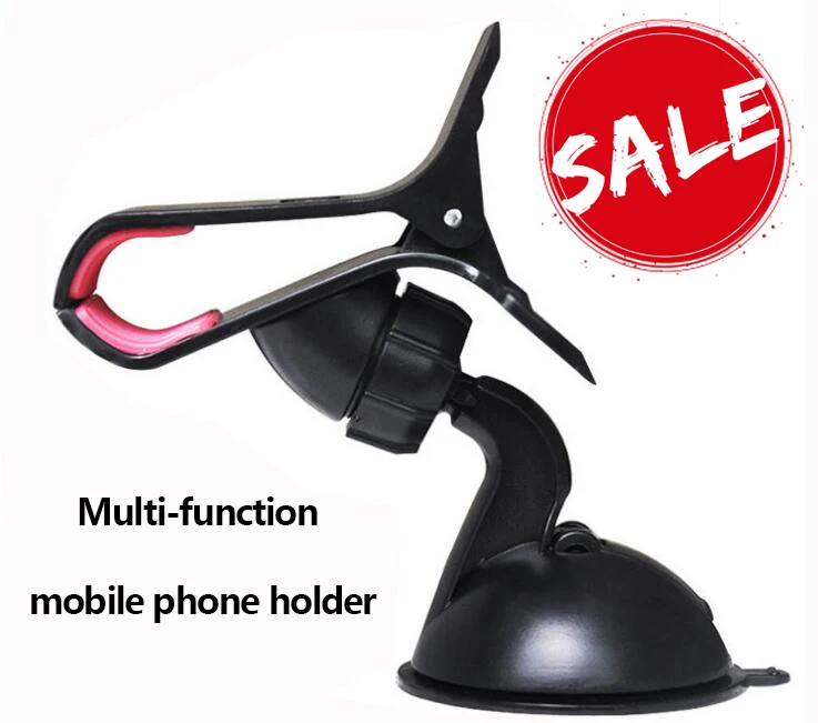 

Car Phone Holder 360 Degree Mobile Phone Stand Holder Suction cup in Car Universal Adjustable Cell Phone Holder Mount