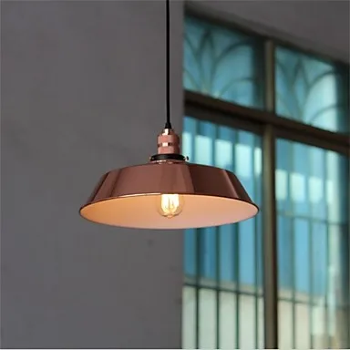 

26CM Edison Loft Industrial Pendant Lamp For Dinning Room Vintage Style Light Fixtures American Retro Pendant Lighting