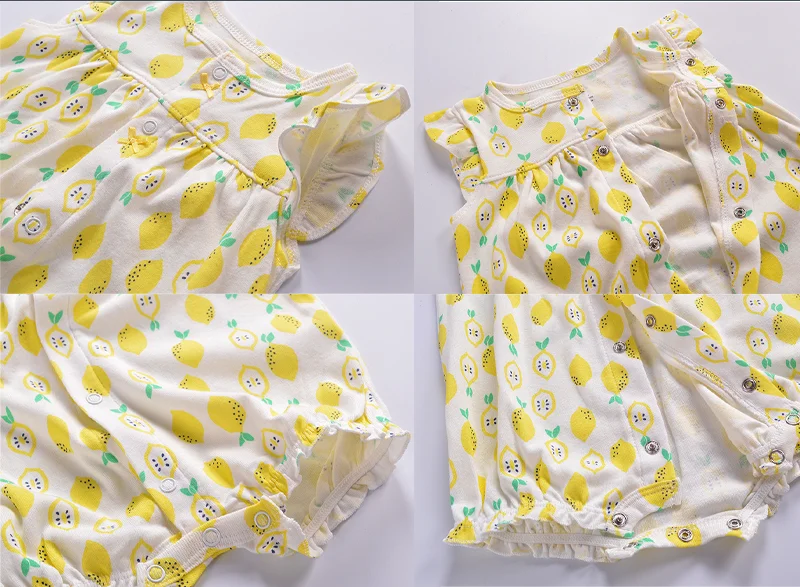 Одежда для малышей Летний комбинезон из хлопка с героями мультфильмов для новорожденных девочек модная одежда для младенцев Милая Одежда для мальчиков