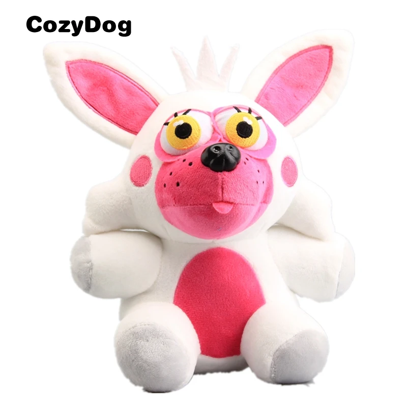 18CM Pink Sanshee MG Игра Пять ночей у Фредди плюшевая мягкая игрушка кукла Fnaf лисица Фредди Чика клоун мангл Бонни Peluche Игрушки для детей подарок - Цвет: 18CM Pink Sanshee MG
