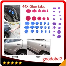 44X PDR Glue Tabs Car Dent Repair Tools PDR pulling Tabs Paintless Dent Repair Work with Glue Puller Slide Hammer Tool and T-bar 44X PDR Glue Tabs Car Dent Repair Tools PDR pulling Tabs Paintless Dent Repair Work with Glue Puller Slide Hammer Tool and T-bar