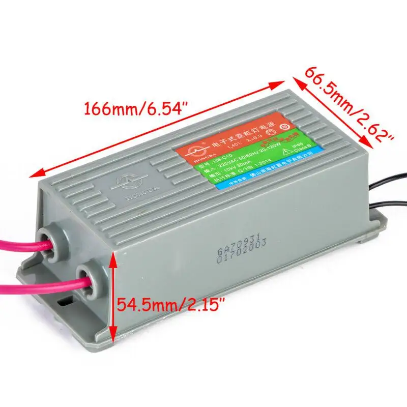 Неоновый светильник знак электронный трансформатор 30mA загрузить неоновый светильник Питание выпрямителя HB-C10 220V