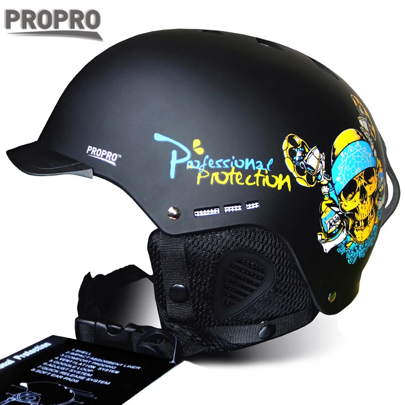 Новинка 2017 года PROPRO 006 лыжный шлем интегрально литой сноуборд шлемы для мужчин