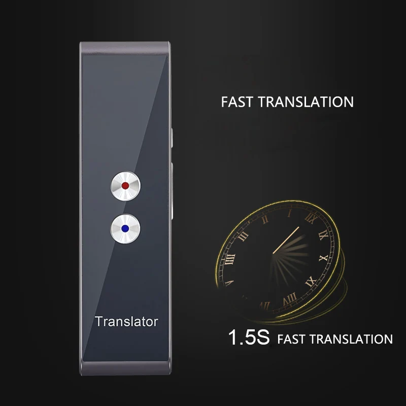 BGreen портативный умный голосовой переводчик-двухсторонний многоязычный перевод в реальном времени для обучения бизнесу
