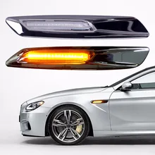 2 шт. автомобиль-Стайлинг LED курильщика габаритного света Fender Включите Сигнальные лампы для BMW e81 E82 E87 E88 E90 e91 E92 E60 E61 Интимные аксессуары