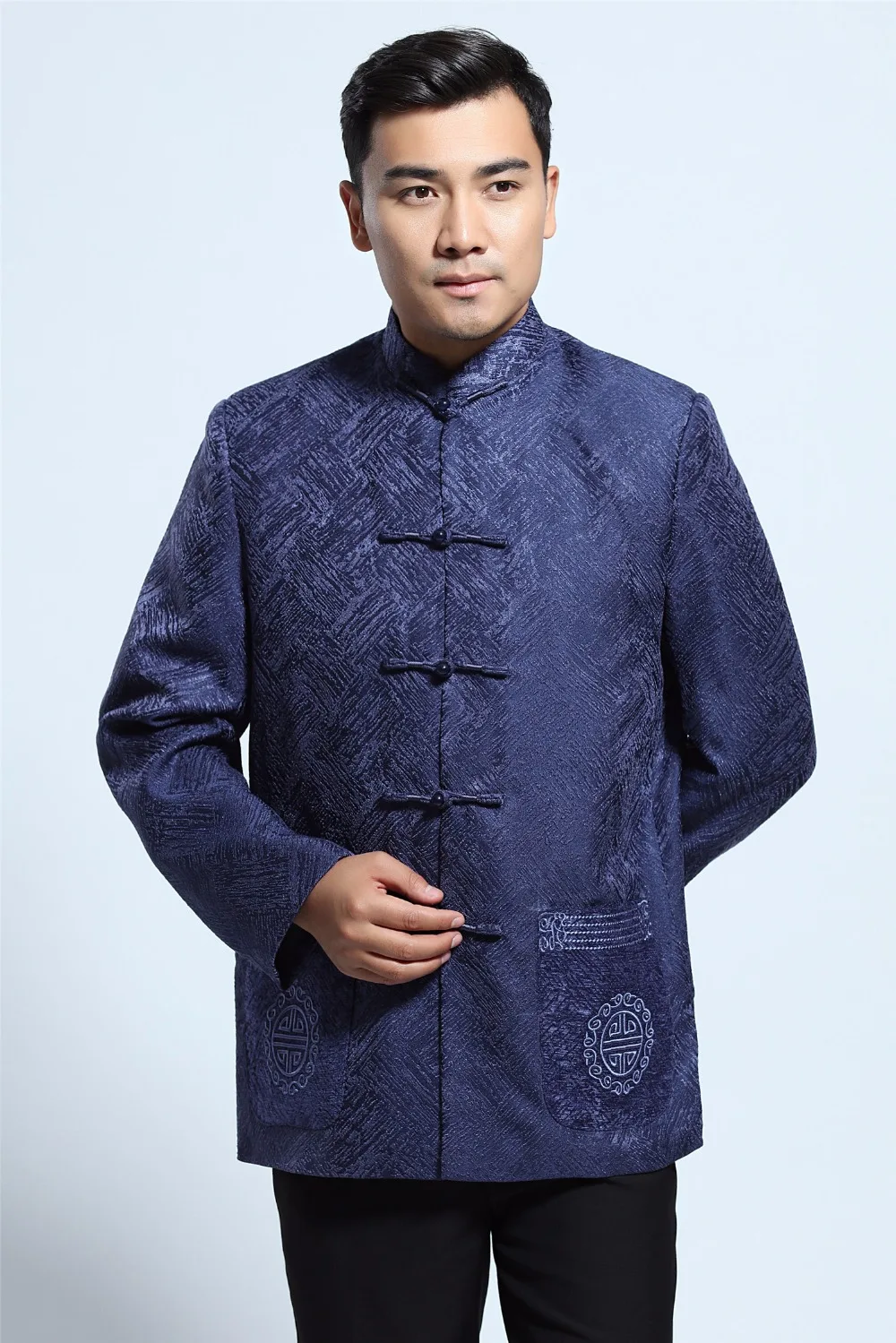 Shanghai Story Long Sleeve Chinese Style Top Chinese Jacket For Men