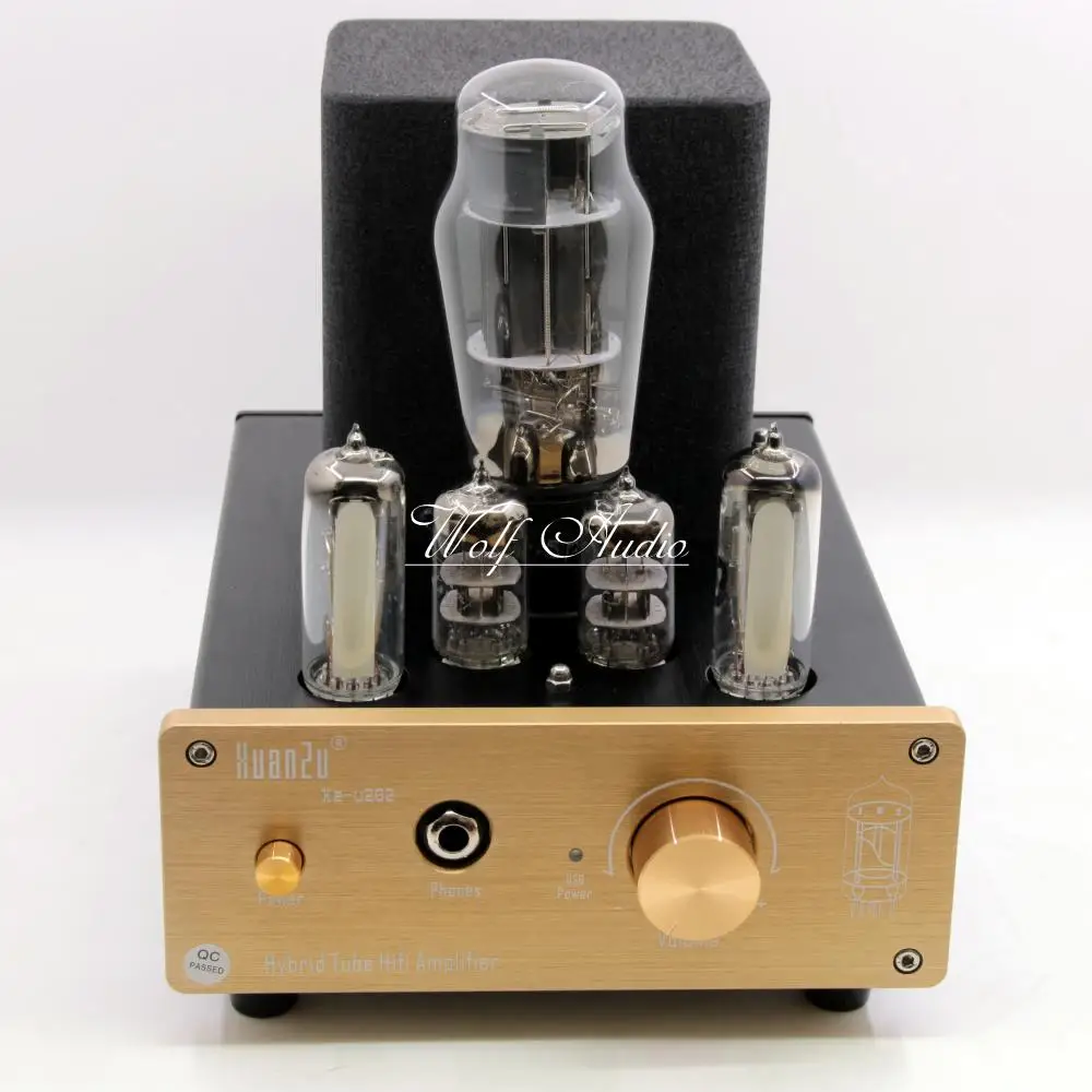 U202 Hybrid Class A Tube Headphone Amplifier USB