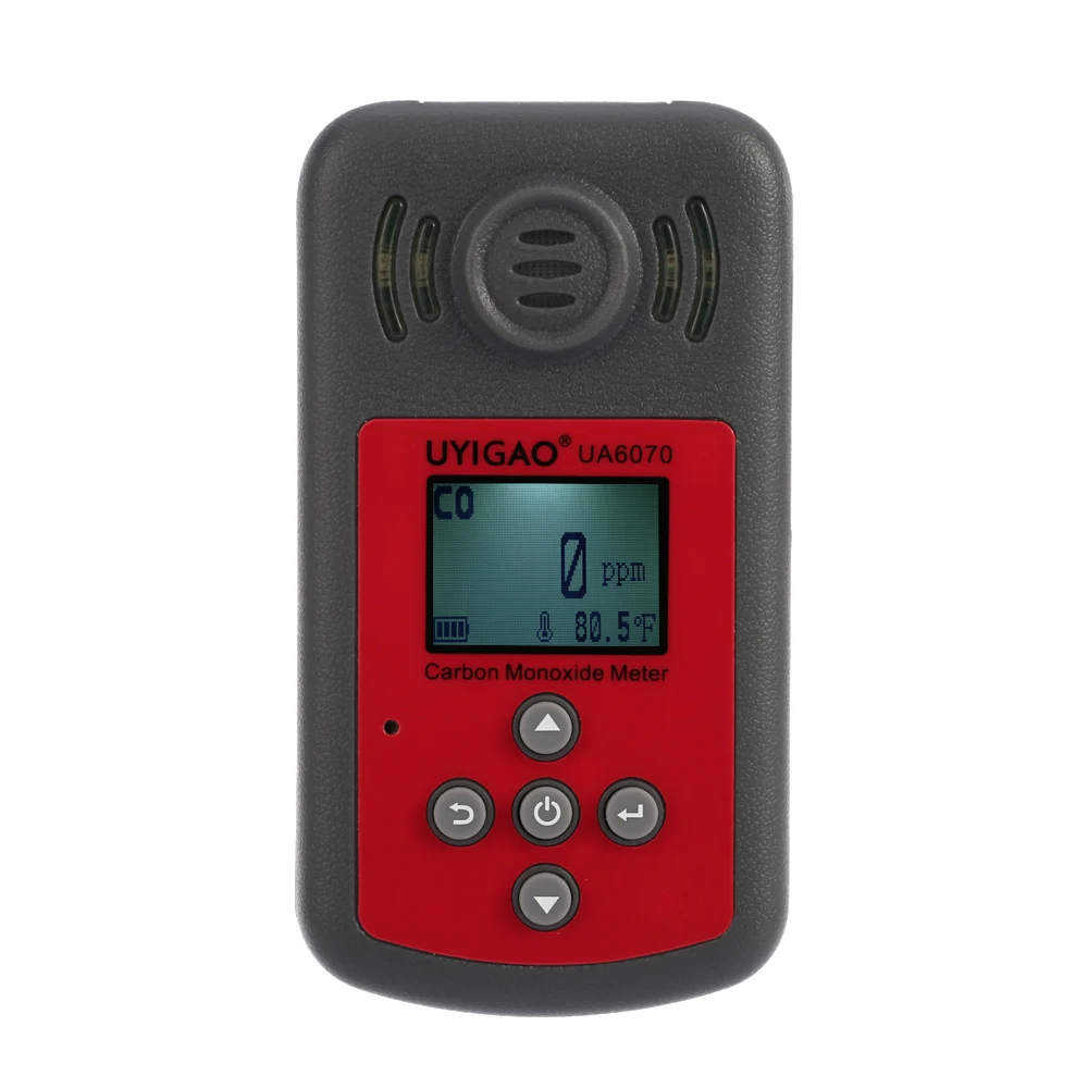 

High Precision Carbon Monoxide gas detector Portable CO Meter Tester Monitor with LCD Display Sound Light Alarm 0-2000ppm
