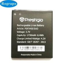 Новинка 3,7 V 1730mAh psp 3450 сменный аккумулятор Baterij Battera для Prestigio MultiPhone psp 3450 DUO батареи для мобильных телефонов