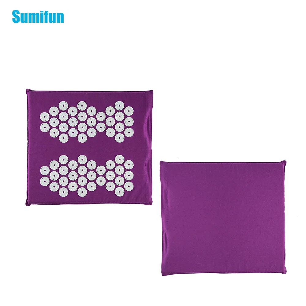 Smifun Tension Spike Massage Pads Square Healthy Foot Knee Massage Mat