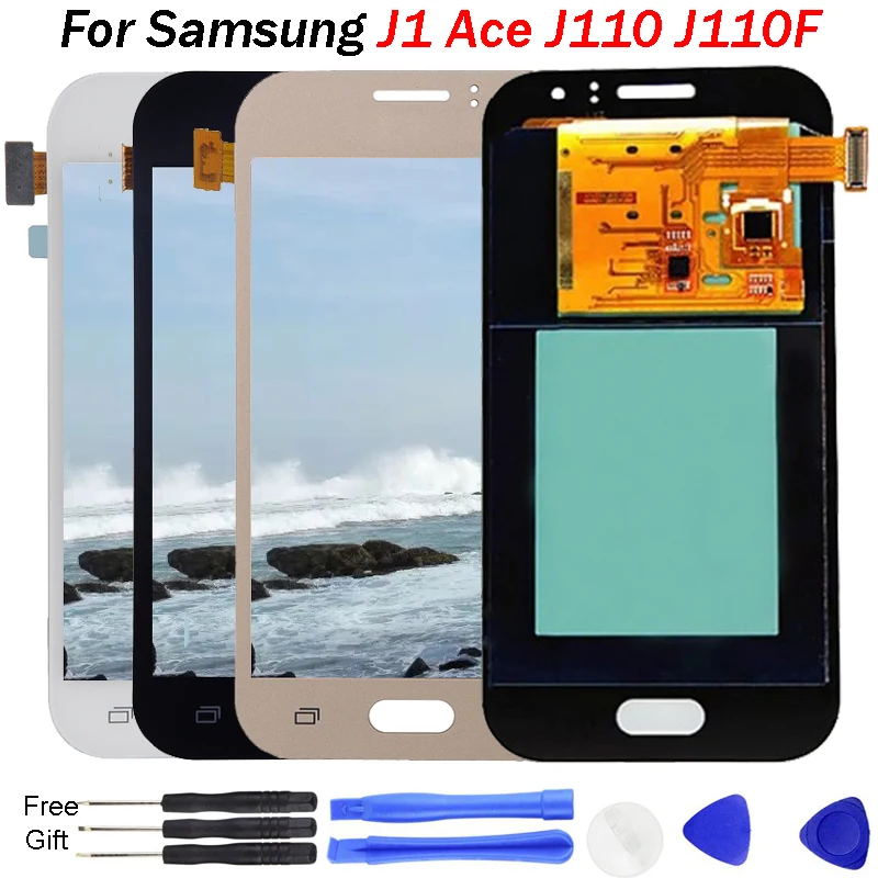 

For Samsung J1 display Galaxy J110h AMOLED LCD display touch screen j1 ace sm-j110f pantalla replacement Touch Screen Assembly