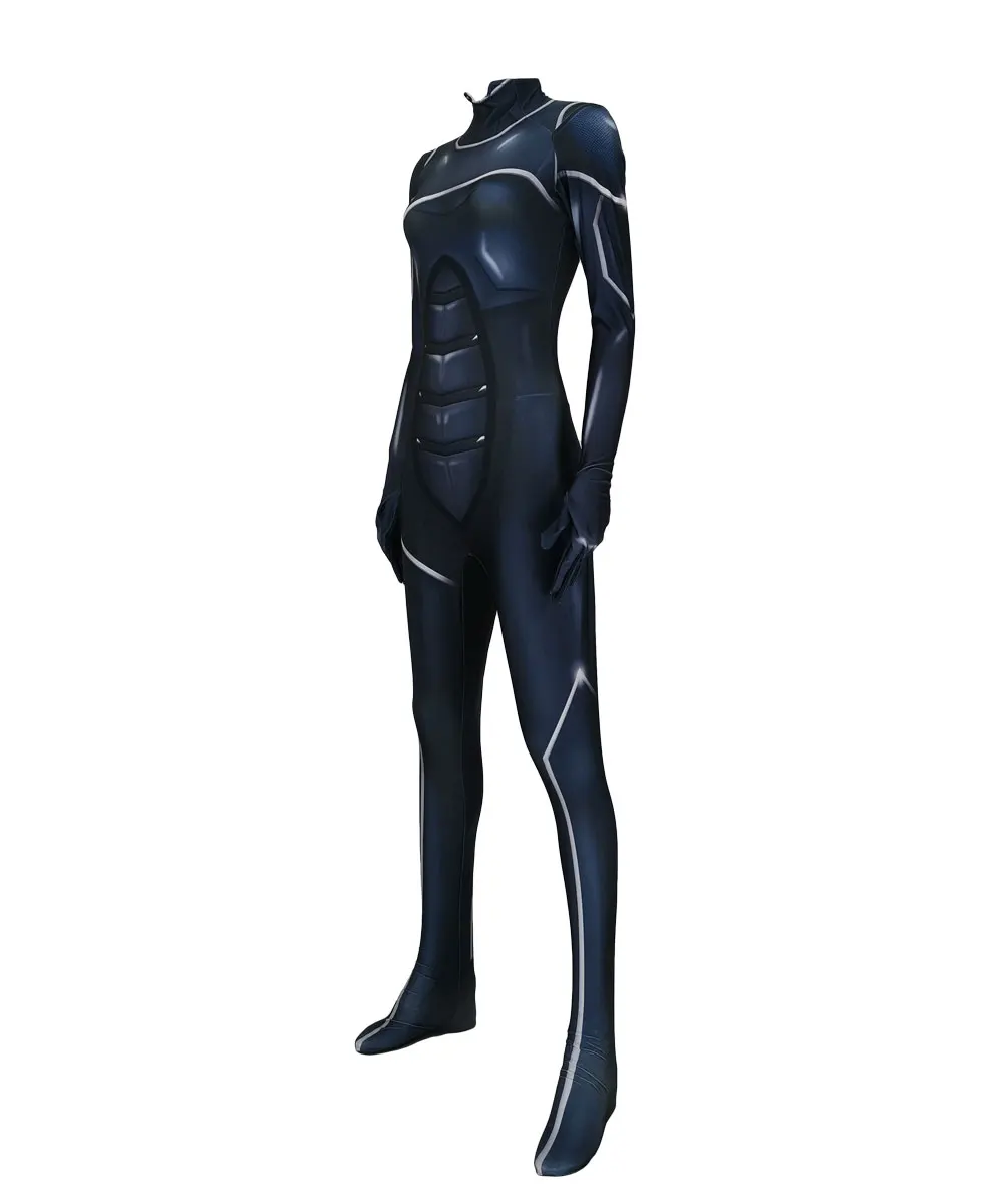 PS4 игры Heist черный костюм кошки Косплей 3D принтом по мотивам фильма «Человек-паук», «грабеж с изображением черного кота, костюм Человека-паука для девочек Лидер продаж