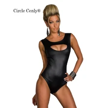 Bodysuit Women Sexy Hollow Out See Through Sexy Club Jumpsuits Slim Sleeveless Choker Slip Elegant Jumpsuit