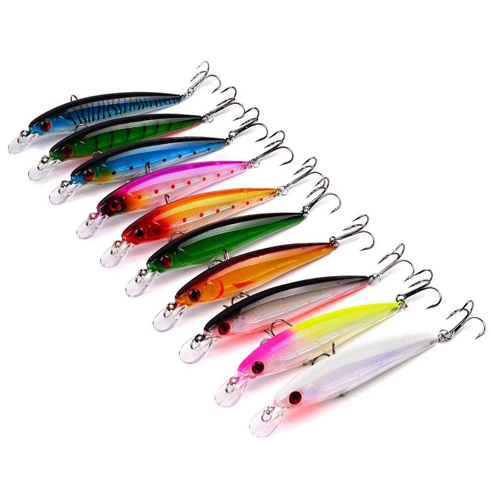 

1pcs/lot minnow fishing lure hard bait 11cm 13.7g isca artificial fishing wobblers Pesca Fishing tackle everything for fishing
