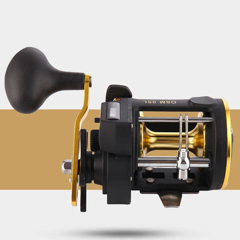 

505g High Speed Ratio Fishing Reel 6:1 Rocker Arm Metal Sea Fishing Wheel 10kg Braking Force