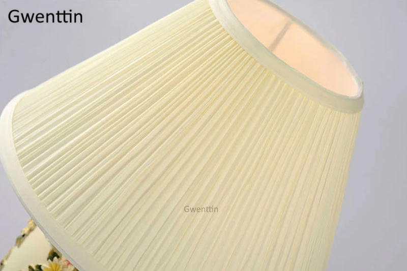 Candeeiros de Mesa Luzes para Sala de Estar Lâmpada de Cabeceira Decoração da Sua Luz da Mesa Flor Romântica Moderna Suporte Resina Standing Quarto Lâmpada Casa Led 15 para Sala de estar Quarto lâmpada de