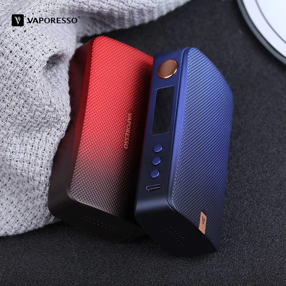 Оригинальный Vaporesso Роскошные S комплект No18650 электронная сигарета с 220 Вт коробка